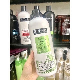 Dầu gội - xả Tresemme Curl Hydration dành cho tóc uốn 828 ML