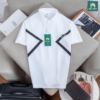 Áo polo nam, áo phông có cổ nam MELADY cao cấp form suông A01