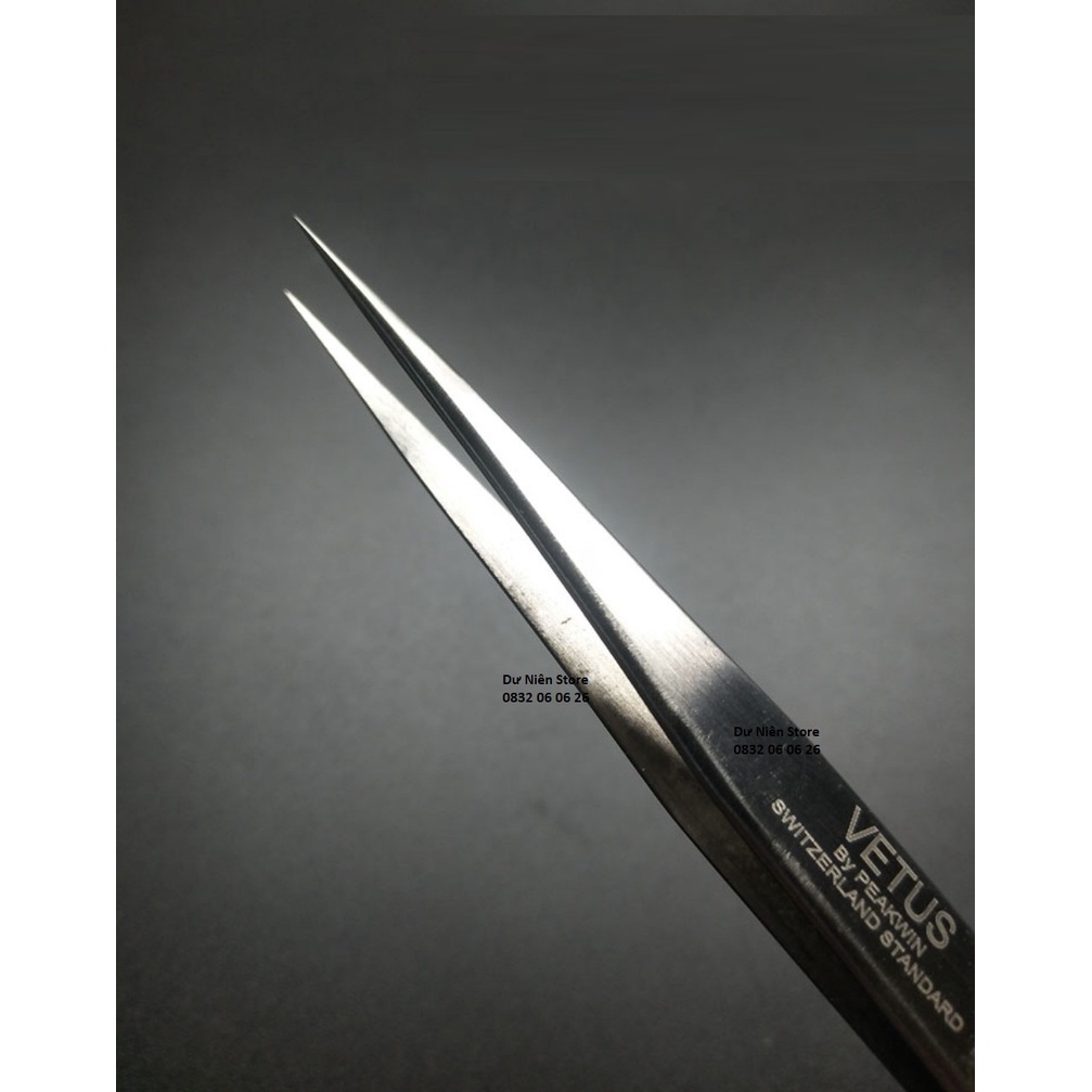 Nhíp VETUS Siêu Nhọn Mũi Cong &amp; Thẳng Dùng Gắp Yến, Gắp Chỉ Vắt Sổ,...