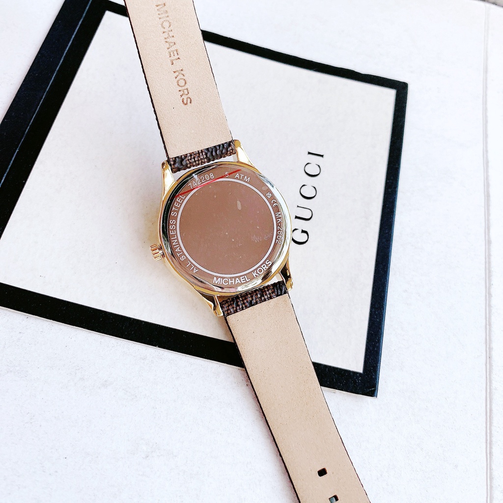 Đồng hồ nữ dây da Michael Kors MK2862