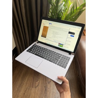 Laptop cũ Gaming đồ hoạ Asus X555L Core i5/Ram 8Gb/ Ổ SSD 256 /Màn To/Cạc Màn Hình Rời 2Gb/ Trắng Mỏng nhẹ nhẹ