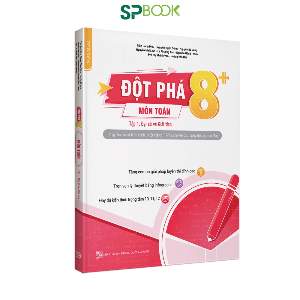 Sách đột phá 8+ thi THPT quốc gia tùy chọn
