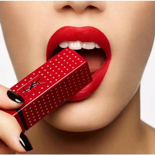 Son YSL màu đỏ thuần 01 rougepurcouture Fullsize fullbox