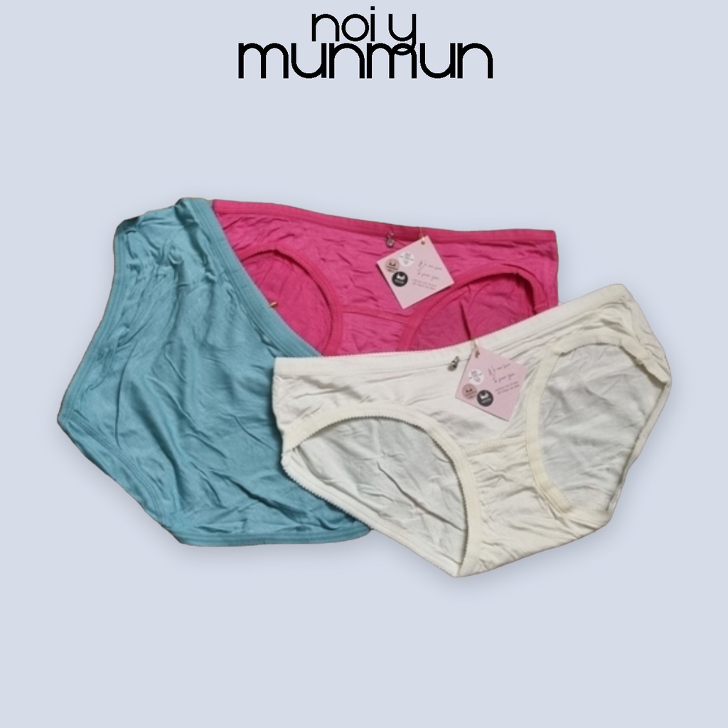 Quần lót nữ Cotton học sinh sinh viên thun lạnh MÁT noiymunmun Q7001, Q7002