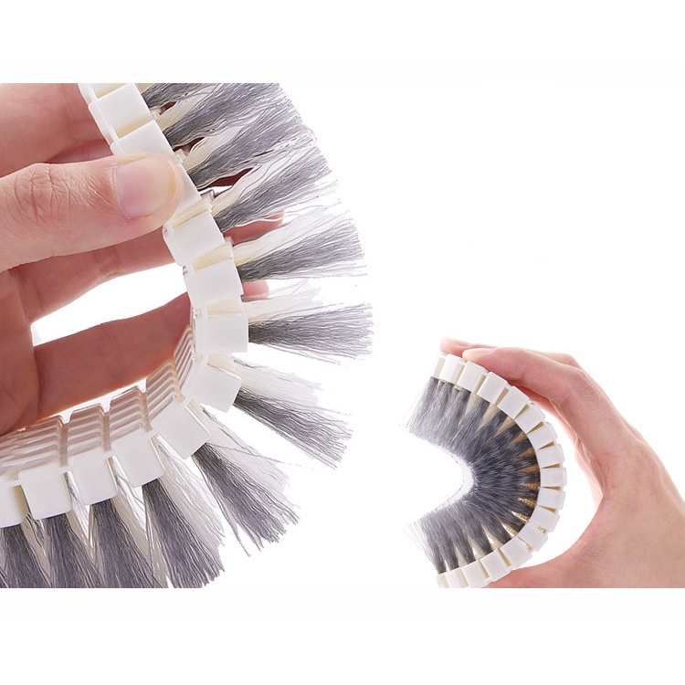 1 Bàn Chải Vệ Sinh Nhà Bếp / Phòng Tắm Không Góc Chết Linh Hoạt Có Thể Uốn Cong