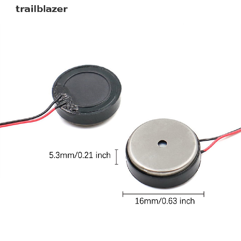 Loa Phát Hiệu Ứng Âm Thanh Kích Thước 16MM Mini Siêu Mỏng Chất Lượng Cao Kèm Dây Cáp UIO
