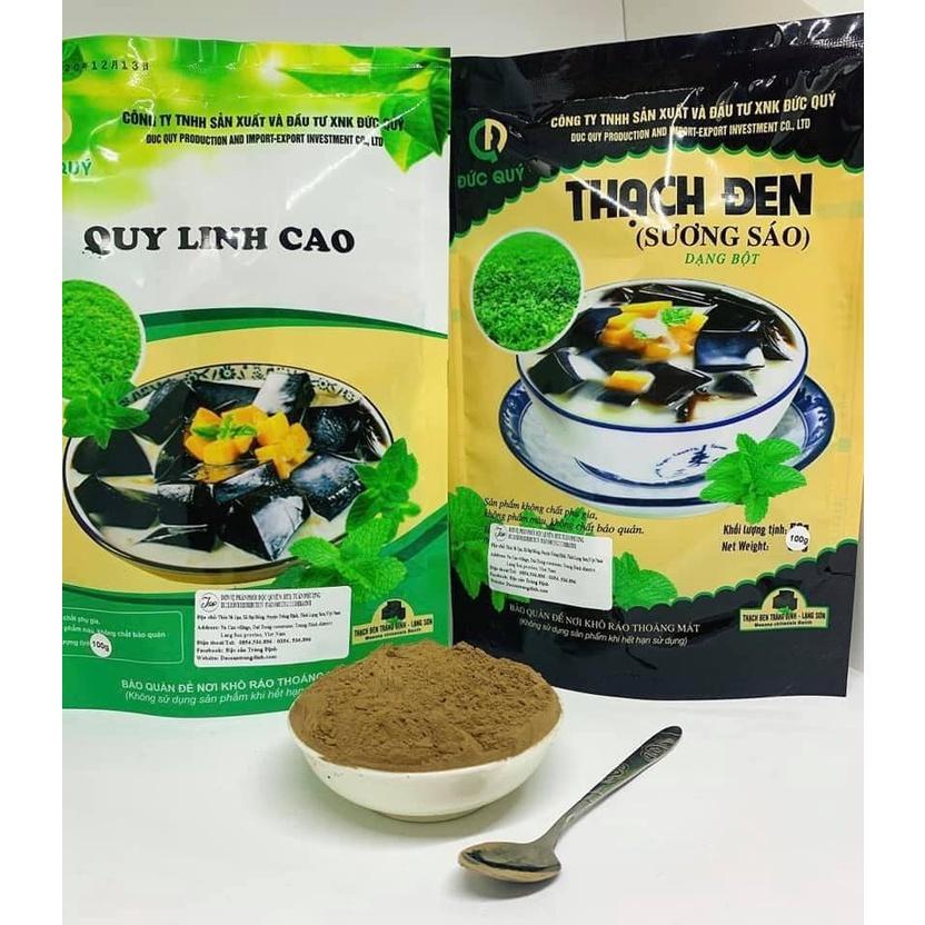 Bột Thạch đen  ĐỨC QUÝ gói 100g