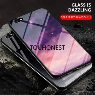 Ốp Điện Thoại Kính Cường Lực Cứng Họa Tiết Bầu Trời Sao Cho Casing Oppo A77 Case Oppo F3 Case Oppo Find X3 Neo Case Oppo Reno5 Pro Plus Case Oppo Find X3 Lite Starry sky series Hard Tempered Glass Protective Back Cover Phone Case