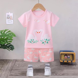 Combo bộ cotton xuất hàn cộc cho bé từ 8kg-35kg