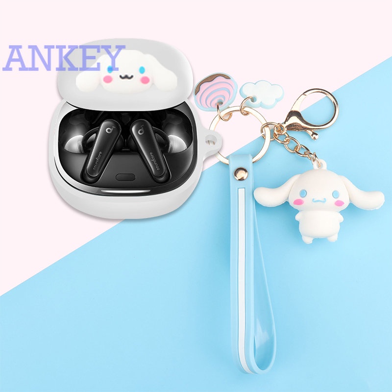 Soundcore Liberty 4 Case Protective Silicone Liberty4 Headset Wireless Bluetooth Cartoon Shell