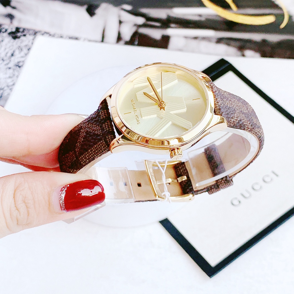 Đồng hồ nữ dây da Michael Kors MK2862