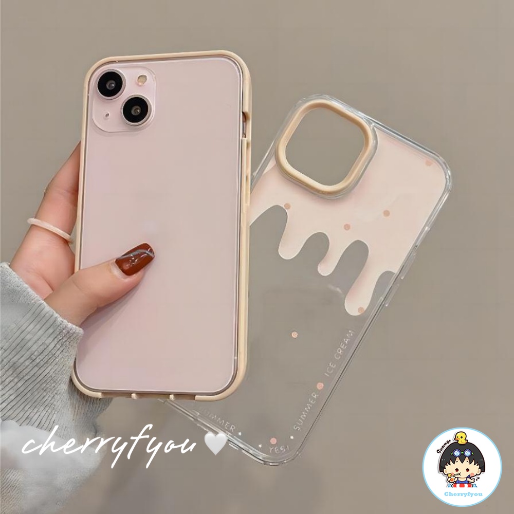 Ốp Điện Thoại TPU Mềm Chống Sốc Hình Que Kem Cho IPhone 14 13 12 11 Pro max XS XR 8 7 Plus
