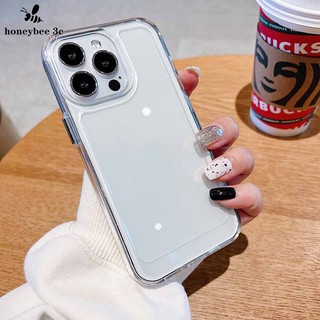Ốp Điện Thoại Acrylic Cứng Trong Suốt Chống Sốc Sang Trọng Cho IPhone 14 Plus 13 12 Mini 11 Pro Max X XR XS Max 8 7 6 Plus 6s