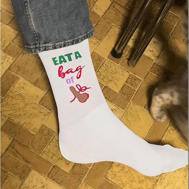 Fun Ding Ding Vớ Cotton Spoof Ding Ding Ding Vớ ruiyan