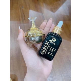 Serum dưỡng trắng da - kem linh chi