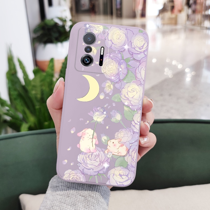 Ốp Điện Thoại Hình Thỏ Dễ Thương Cho xiaomi mi 13t 12t 11t 10t pro lite mi 9t pro