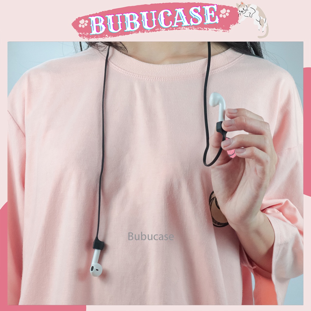 Dây Đeo Tai Nghe Thể Thao Cho Airpods Nhiều Màu - Chất Liệu Silicone Đàn Hồi, Có Nam Châm Cố Định Đầu Tai Nghe