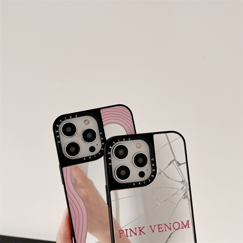 Ốp Điện Thoại TPU Silicon Chống Sốc Tráng Gương In Hình Nhóm Nhạc Blackpink Cho iPhone 11 12 13 14 Pro Max 14 Plus