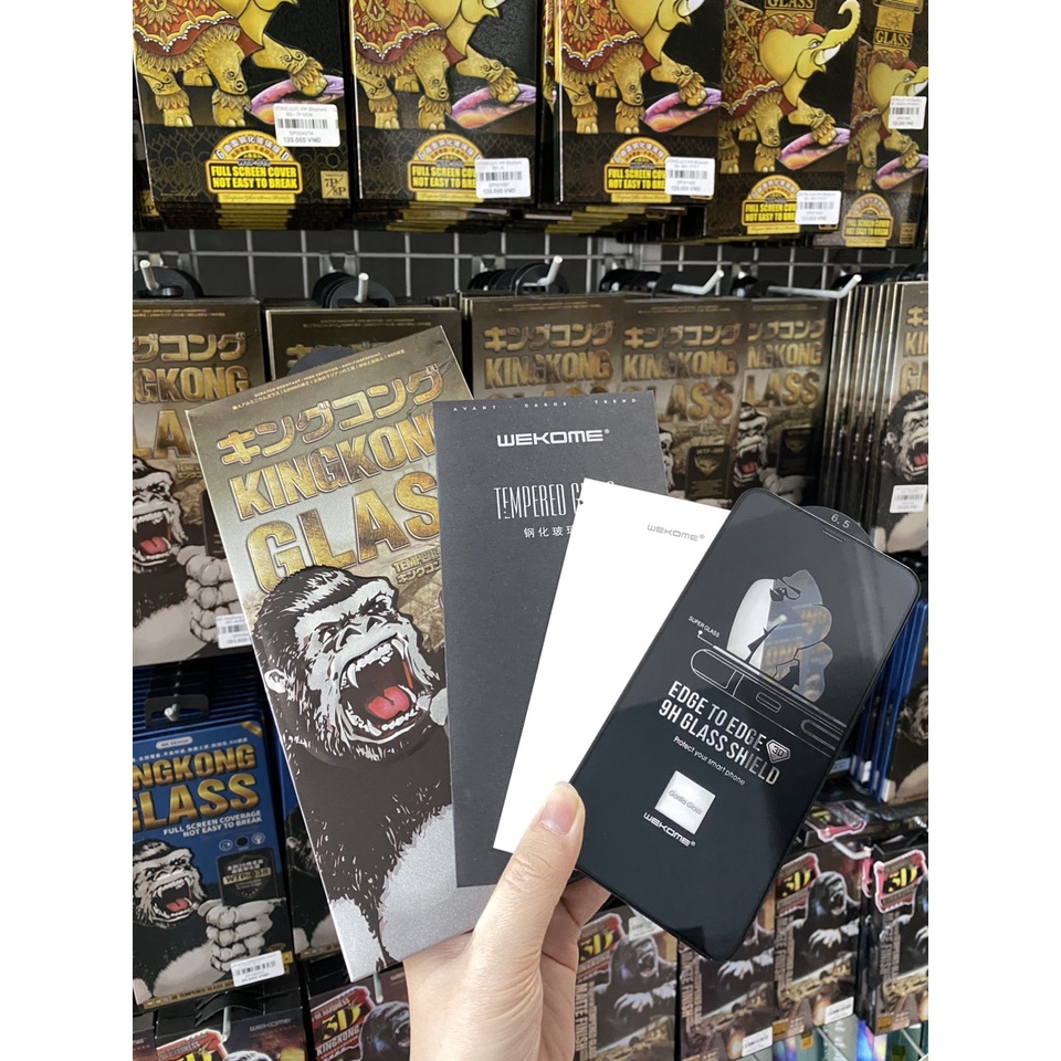 Cường lực Kingkong 3D WTP-009 dành cho lP siêu mượt full màn hình