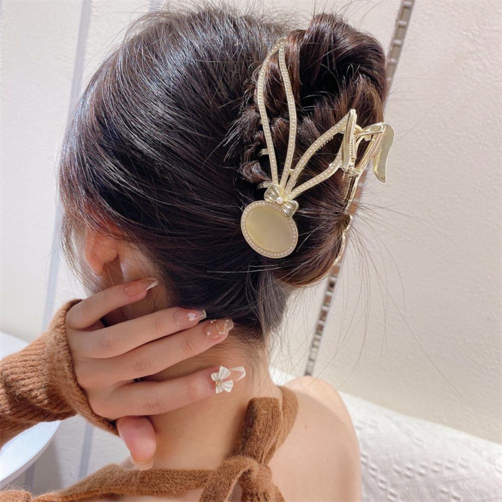 Kẹp Tóc Càng Cua Sau Lưng Phong Cách Vintage Thanh Lịch|Mắt Mèo|Băng Đô Cài Tóc Xinh Xắn Cho Bé Gái