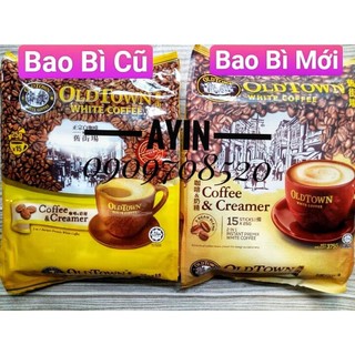 Cà phê trắng OldTown Creamer Malaysia - Cà phê trắng không đường 2 in 1
