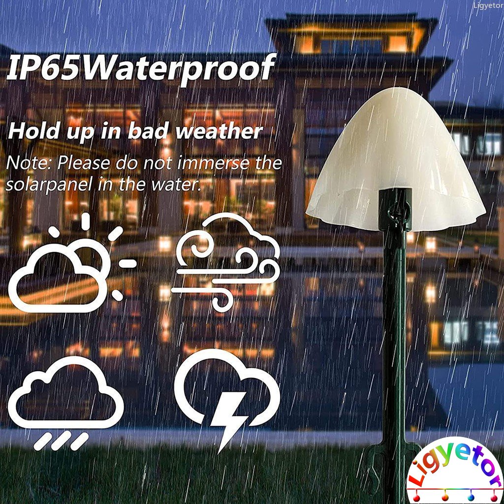 Bộ Sản Phẩm Dây Đèn LED Trang Trí 3.5M / 10 Bóng Hình Cây Nấm