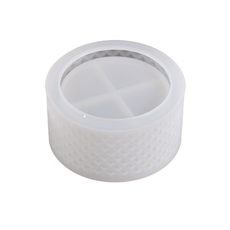 Khuôn Silicone Làm Hộp Trang Sức Hình Thoi DIY