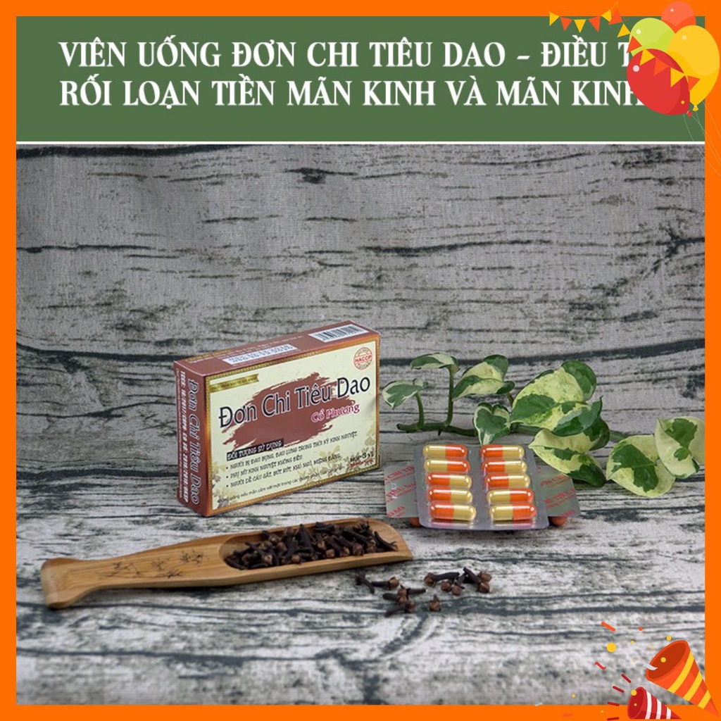 Viên uống Đơn chi tiêu dao Công Đức - Hỗ trợ điều trị rối loạn tiền mãn kinh và mãn kinh