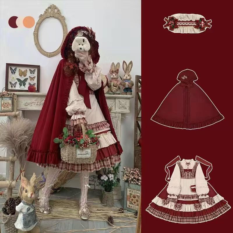 Áo Choàng Dài Tay Phong Cách lolita Nhật Bản Thời Trang Xuân Hè Cho Nữ
