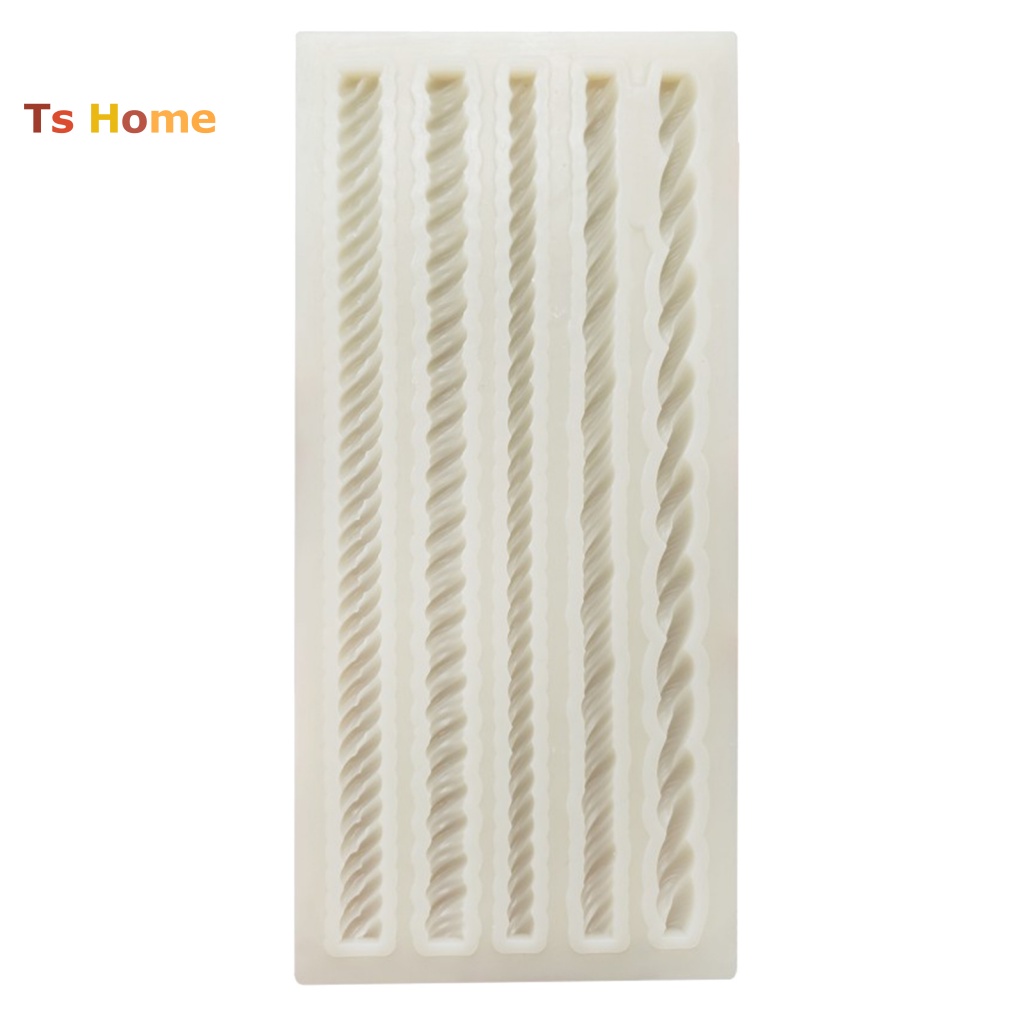 Bộ 5 Khuôn Silicone Làm Bánh Tráng Miệng DIY Có Thể Tái Sử Dụng