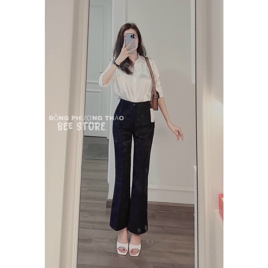 Quần loe lụa hàn châu