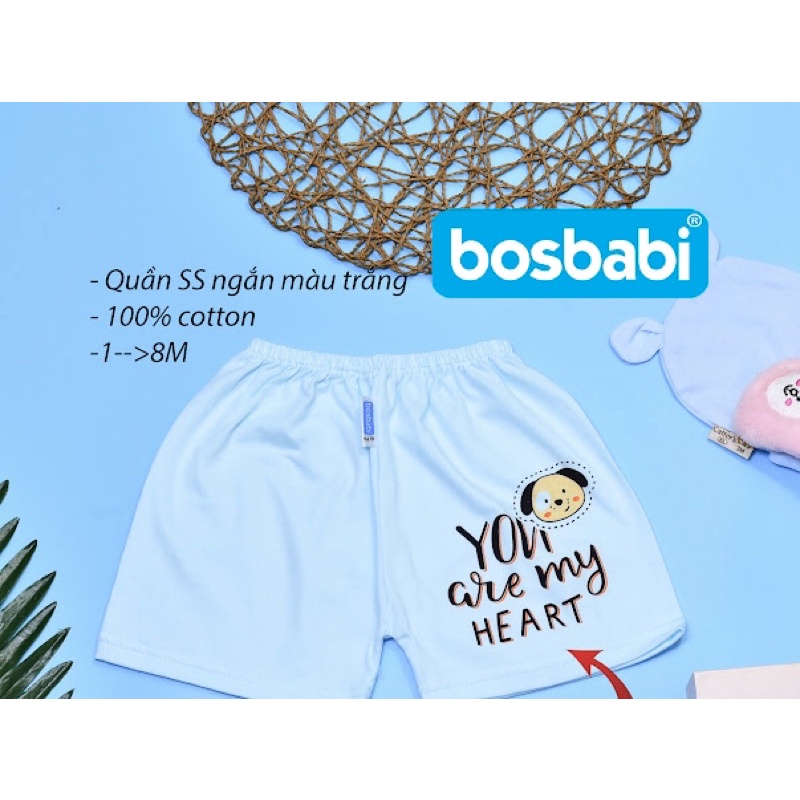 SET 5 QUẦN ĐÙI BOSBABI CHO BÉ TỪ 1-8
