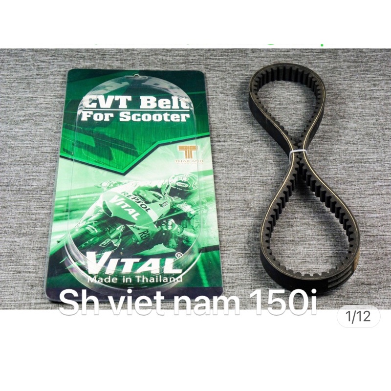Dây curoa SH, SH 150, Dylan 150, A Móc 150 ,Sh vn 15 hiệu VITAL - Dây Curoa VITAL KEVLAR  Cao Cấp