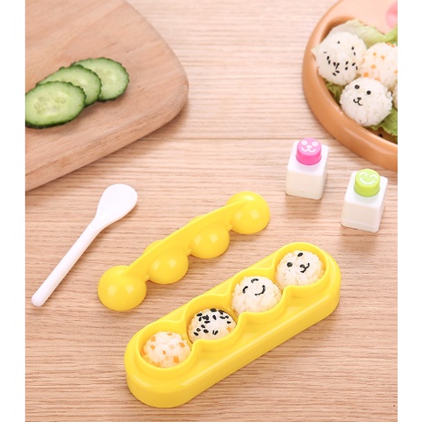 Combo làm sushi, cơm nắm - 4 món