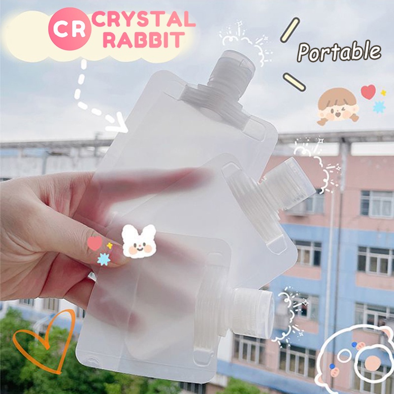 Túi Đựng Dầu Gội / Mỹ Phẩm Trong Suốt Tiện Dụng Cho Du Lịch 30ml / 50ml / 100ml