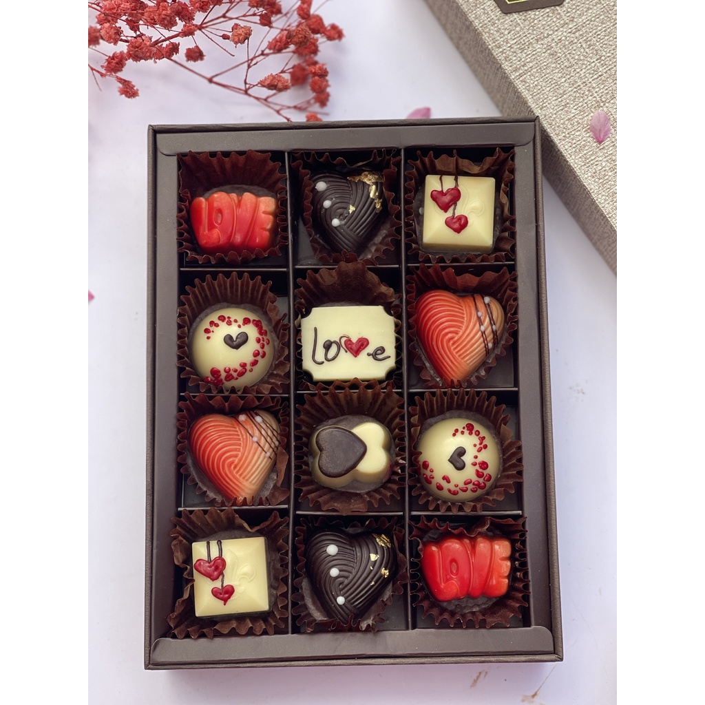 BST Chocolate Love - Socola real nhân trái cây nhiệt đới