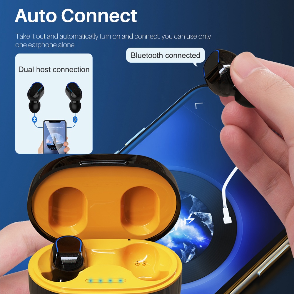 Tai Nghe Bluetooth Không Dây IPX5 TWS Chống Nước Cho Samsung Galaxy A12 A13 A22 A23 A33 A51 A52 A53 S10 S20 S21 S22