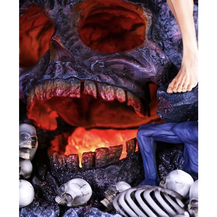 Hàng Loại 1 - Mô Hình OnePiece Luffy gear 4 king fado siêu đẹp cao 33cm có led kèm theo - Figure OnePiece - Full box - H