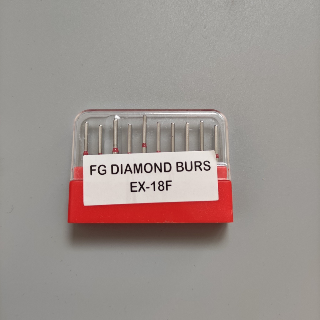 10 Cái / gói Nha khoa Burs EX Series Hình dạng đặc biệt FG Diamond Bur