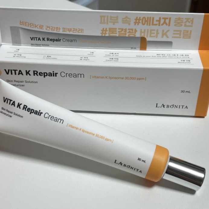 Kem Dưỡng Phục Hồi Da La Bonita Vita K Repair Cream 30ml