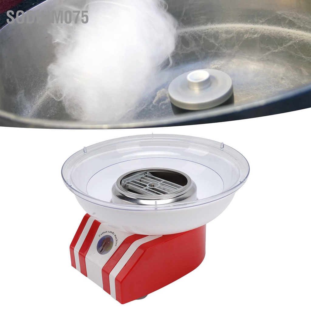 Có thể bán buôn Máy làm kẹo bông cho trẻ em gia đình bằng điện hoàn toàn tự động EU 220‑240V Sodium075 Hàng giao ngay