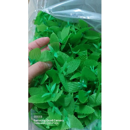 Combo 100gram lá đào, lá mai giả trang trí