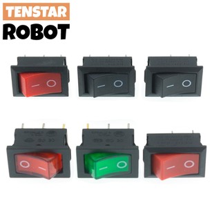 Công tắc bật tắt kcd1-101 6a / 10a on-off 250v 6a / 125vac 10a có đèn led 220v