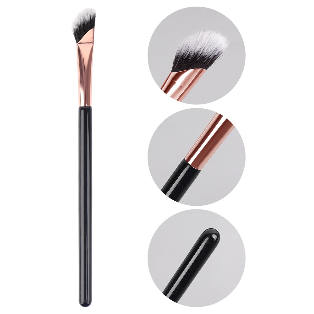 Cọ Trang Điểm Mắt / Mũi Hai Màu Tay Cầm Bằng Len Lớn Dành Cho Người Mới Bắt Đầu / Cọ Trang Điểm