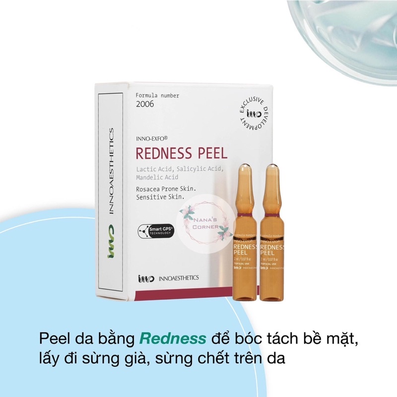 Redness Peel Innoaesthetics - Hoạt Chất Peel Da Nhạy Cảm