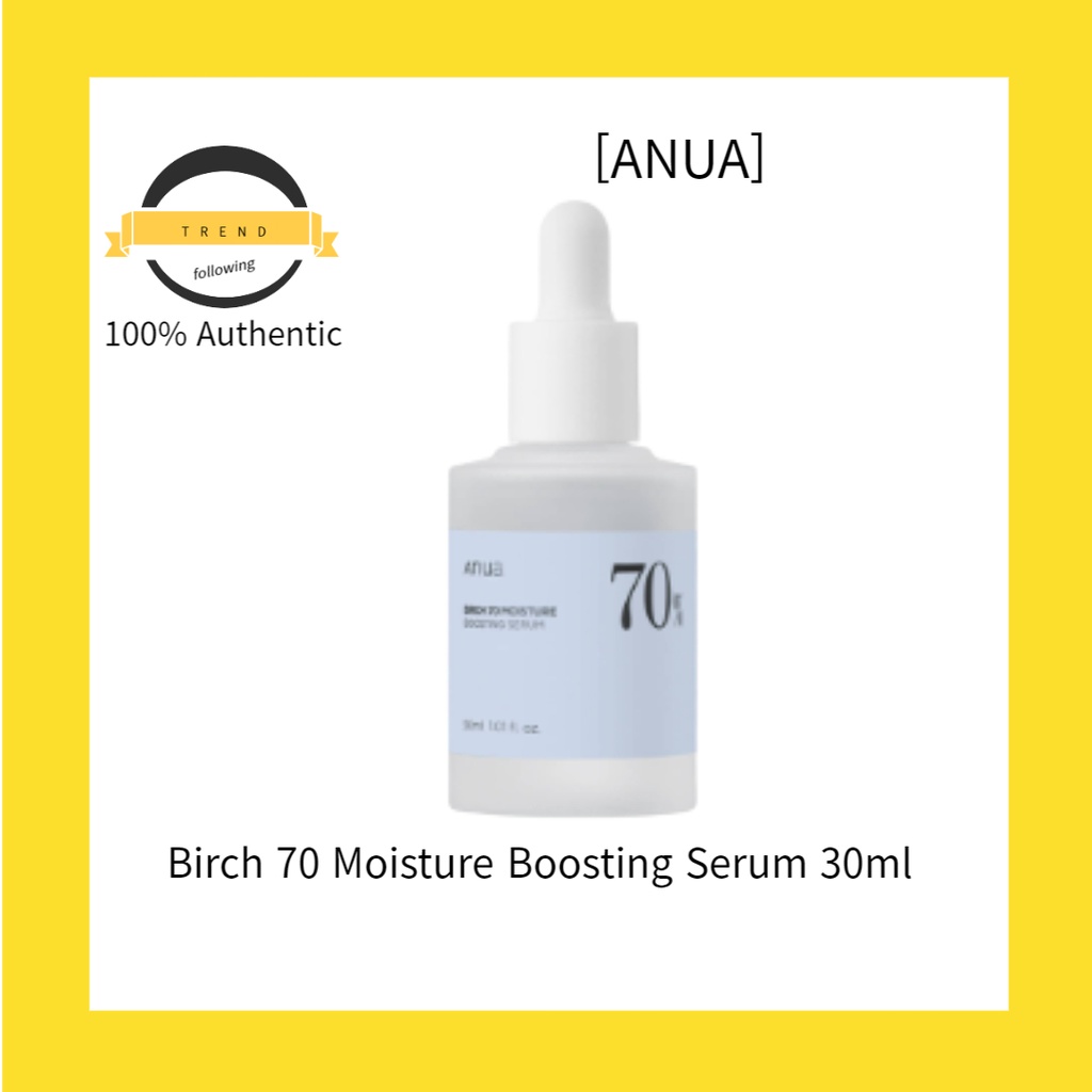 [ANUA] Serum tăng cường độ ẩm Birch 70 30ml