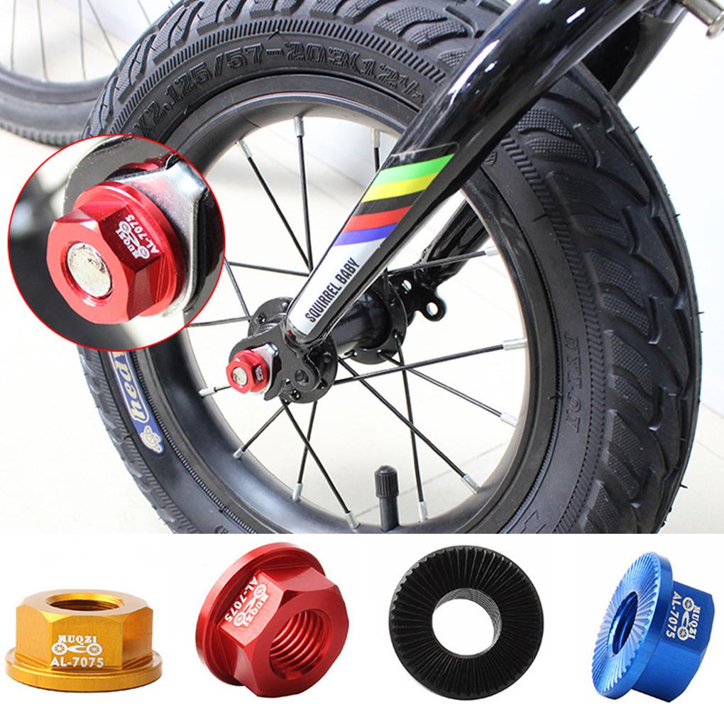 Đai Ốc M8 Bằng Hợp Kim Nhôm Thay Thế Chuyên Dụng Cho Khóa Bánh Xe Đạp
