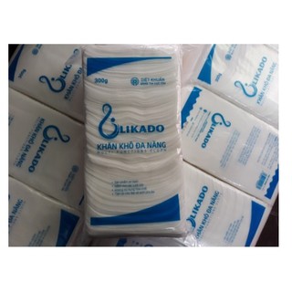 Khăn khô đa năng likado 300g gói 270 tờ
