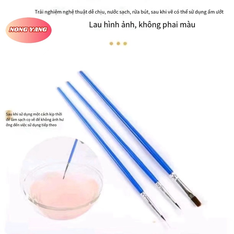 Nong Yang Tranh tô màu theo số Tranh sơn dầu số hoá December8th Tổng hợp các mẫu hot trend 2022/30*40cm/tranh số hóa
