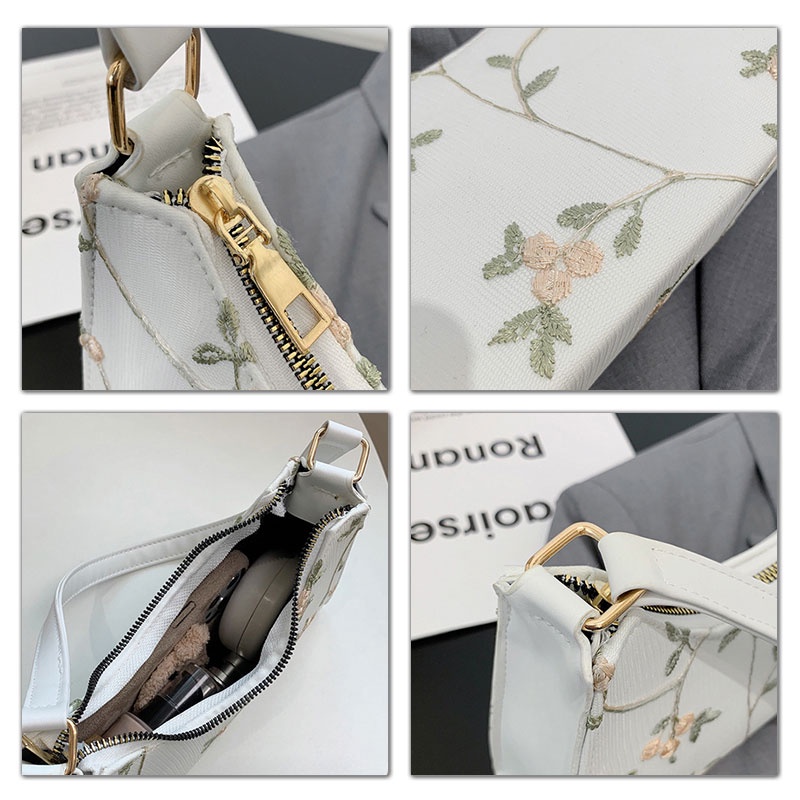 Mischa Túi Đeo Chéo Vai Bằng Da PU In Họa Tiết Đơn Giản Thời Trang